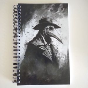 SOLD Gothic Plague Doctor Planner